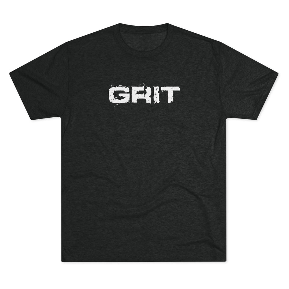 GRIT Tri-Blend Shirt – “Relentless to the Bone” Men’s Fitness Tee