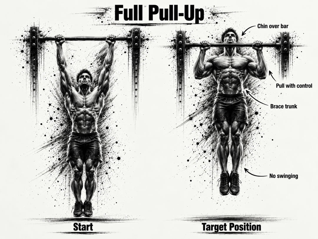 How to Get Your First Pull-Up: The Strength, Science, and Discipline Behind Earning It