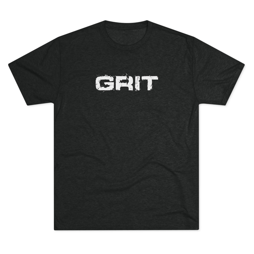 GRIT Tri-Blend Shirt – “Relentless to the Bone” Men’s Fitness Tee
