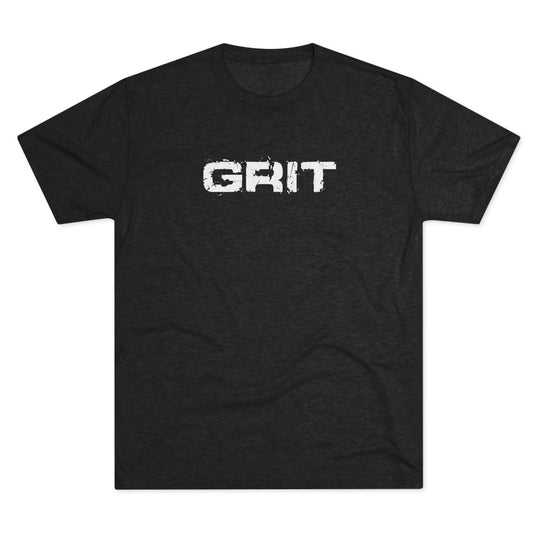 GRIT Tri-Blend Shirt – “Relentless to the Bone” Men’s Fitness Tee