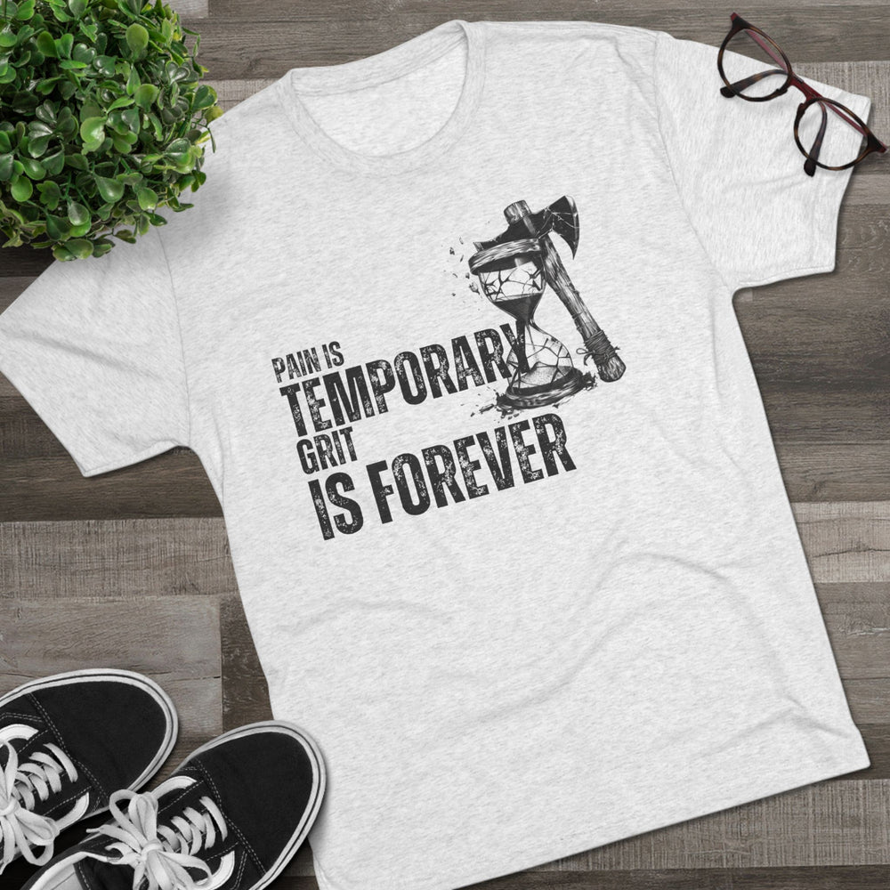 Athletic Tee - Pain is Temporary, Grit is Forever