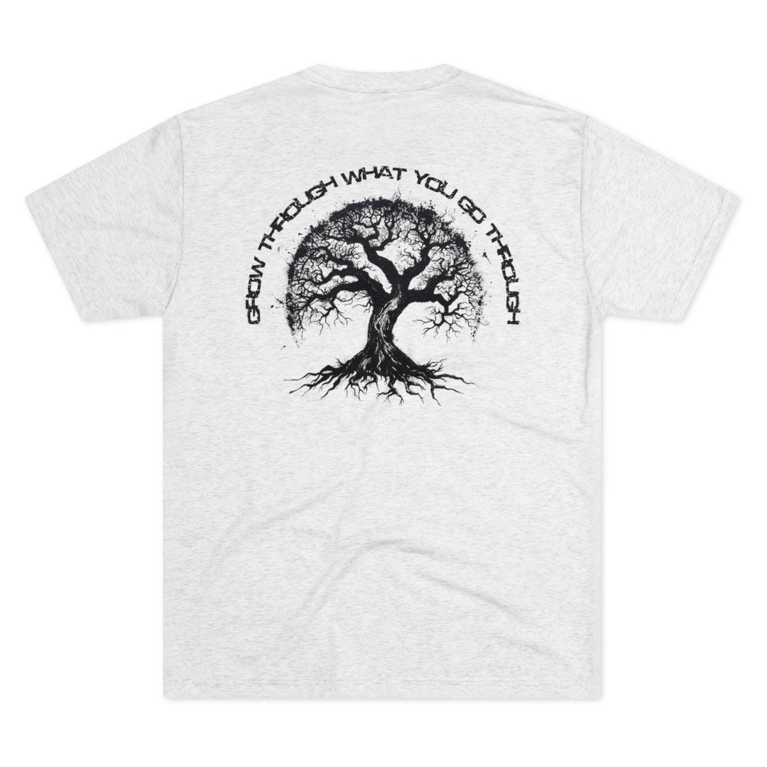 Grow Through It - Tri-Blend Crew Tee