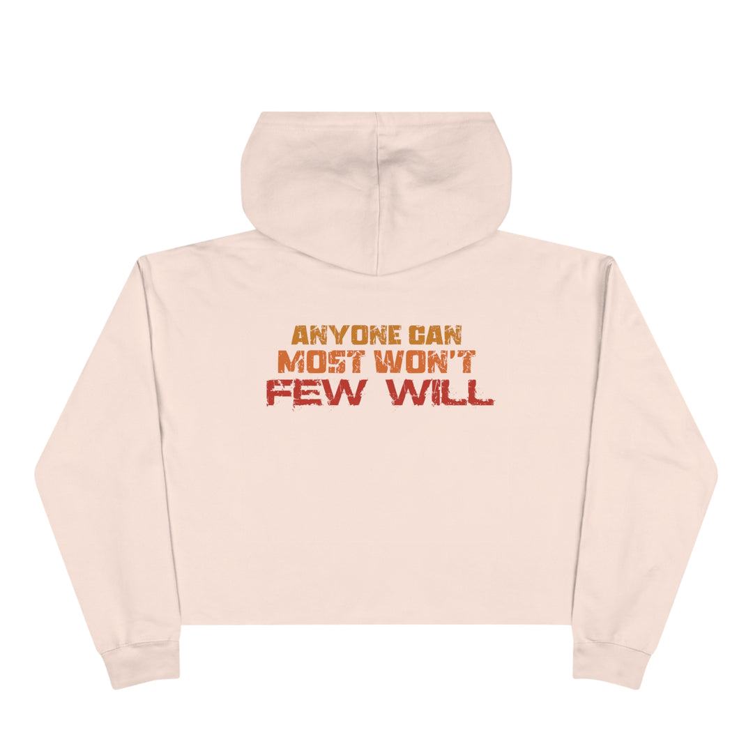 Few Will - Crop Hoodie