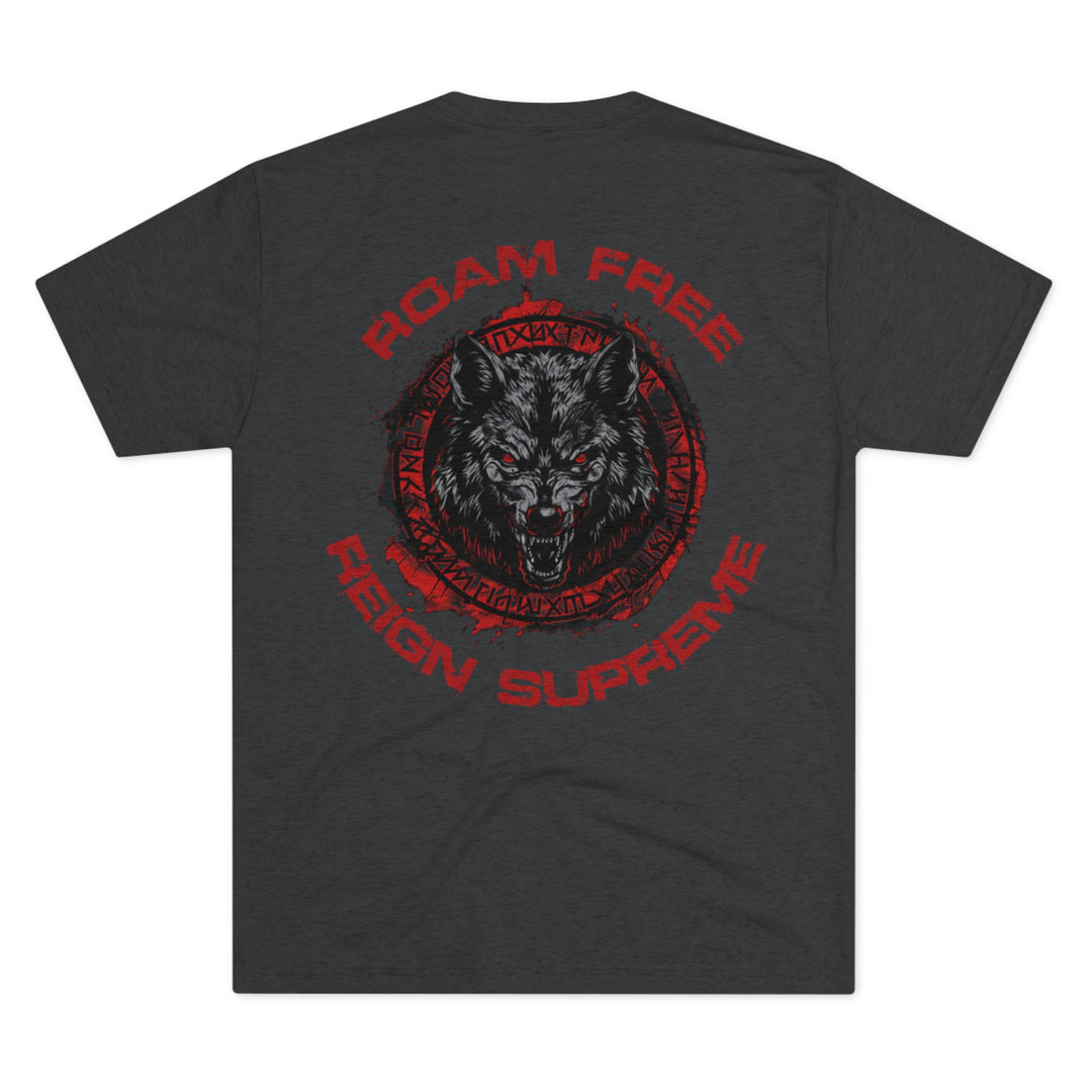 Roam Free - Tri-Blend Crew Tee