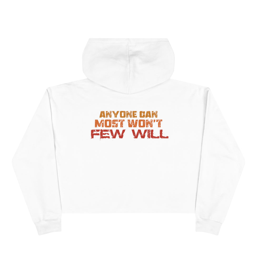 Few Will - Crop Hoodie