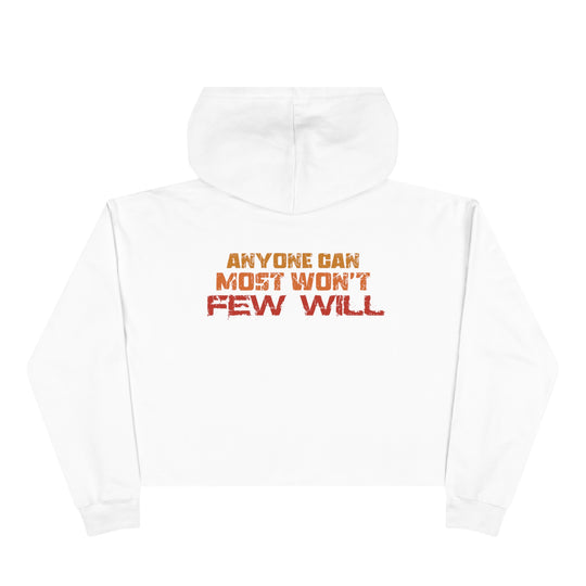 Few Will - Crop Hoodie