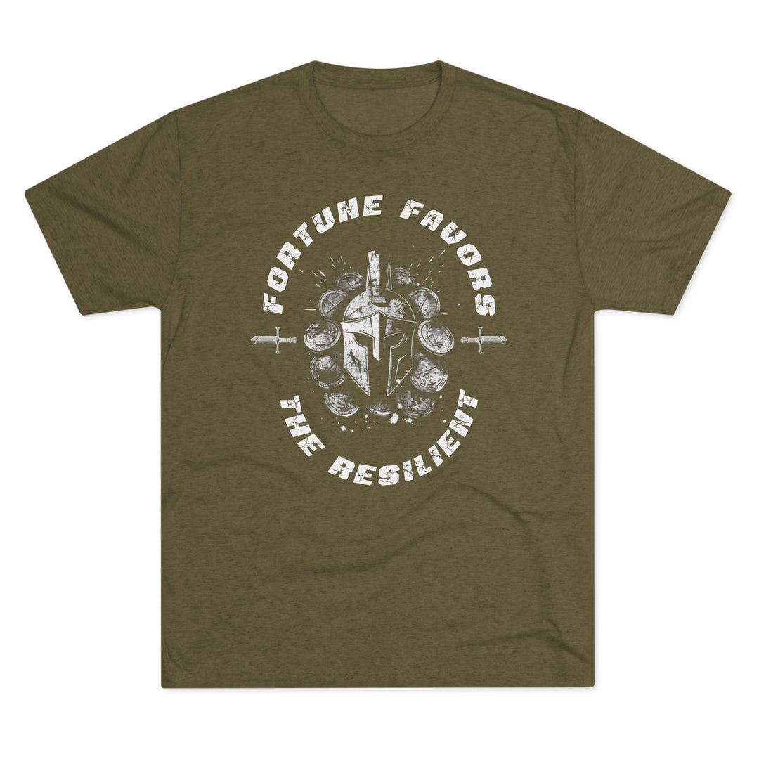 Athletic Tee - Fortune Favors The Resilient