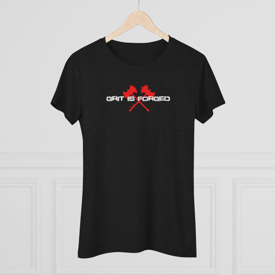 Never Give Up - Women's Triblend Tee