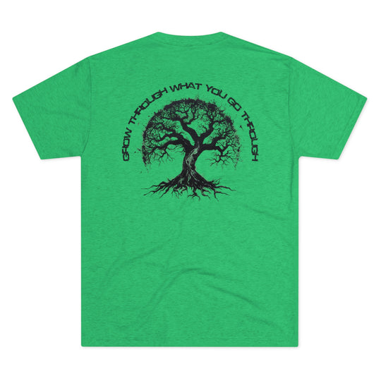 Grow Through It - Tri-Blend Crew Tee