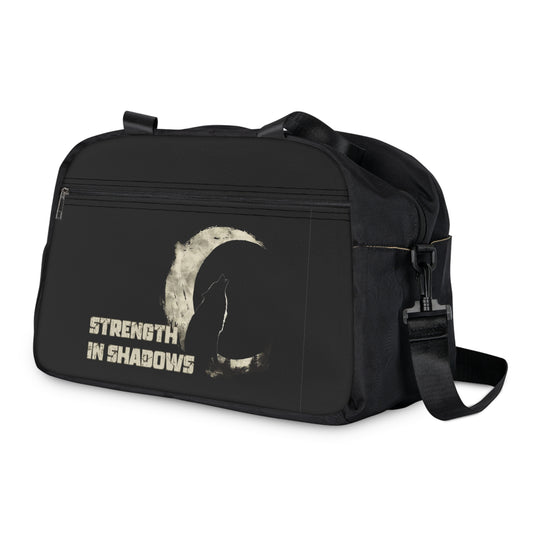 Forged Grit Wolf Gym Bag - Strength in Shadows