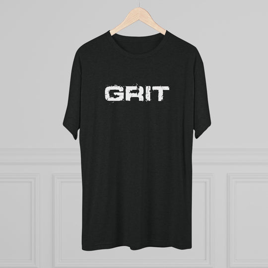GRIT Tri-Blend Shirt – “Relentless to the Bone” Men’s Fitness Tee