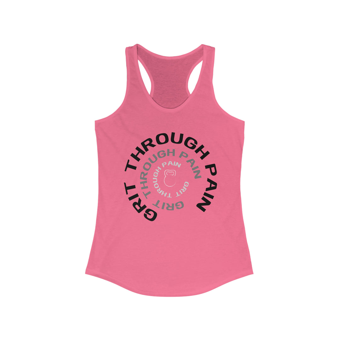 Grind Through The Pain - Women's Racerback Tank