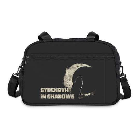 Forged Grit Wolf Gym Bag - Strength in Shadows