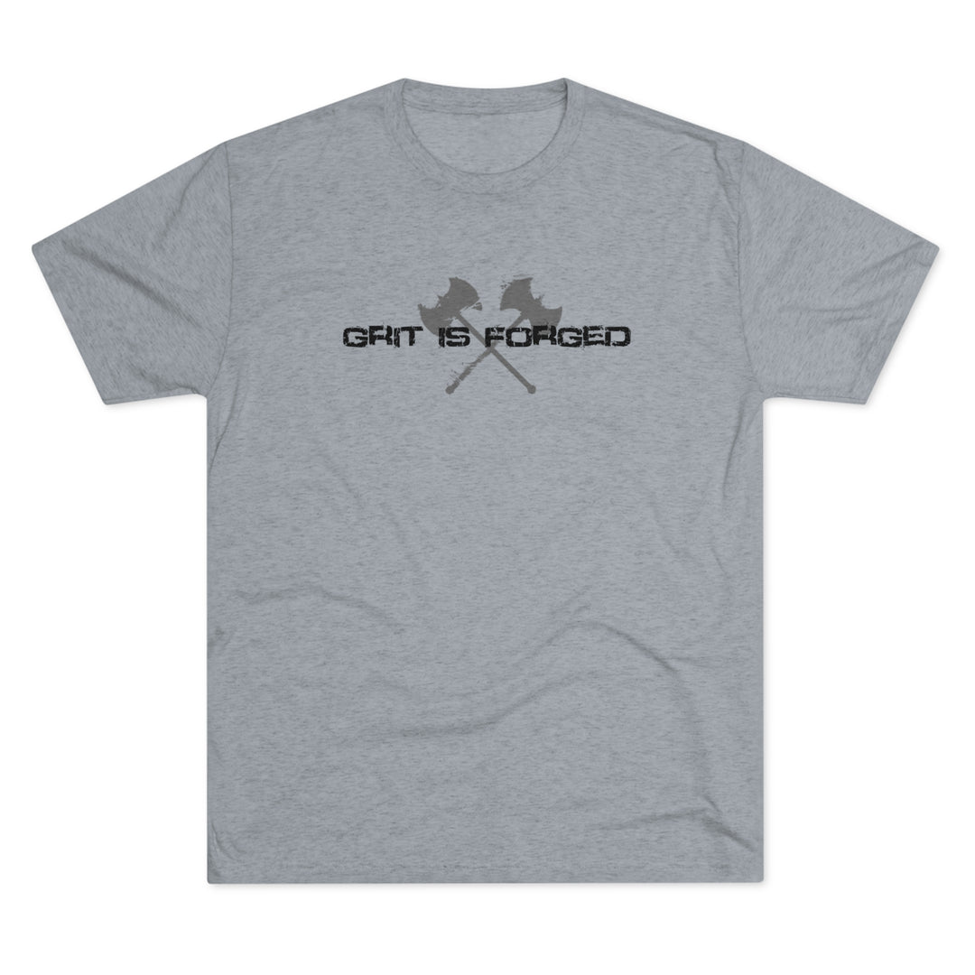 Grit Through Pain - Tri-Blend Crew Tee