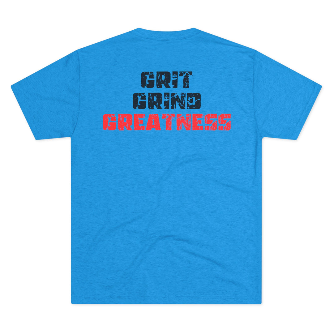 Grit Grind Greatness - Tri-Blend Crew Tee