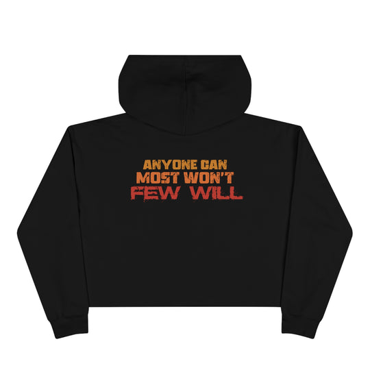 Few Will - Crop Hoodie