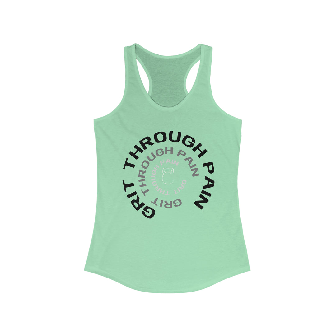 Grind Through The Pain - Women's Racerback Tank