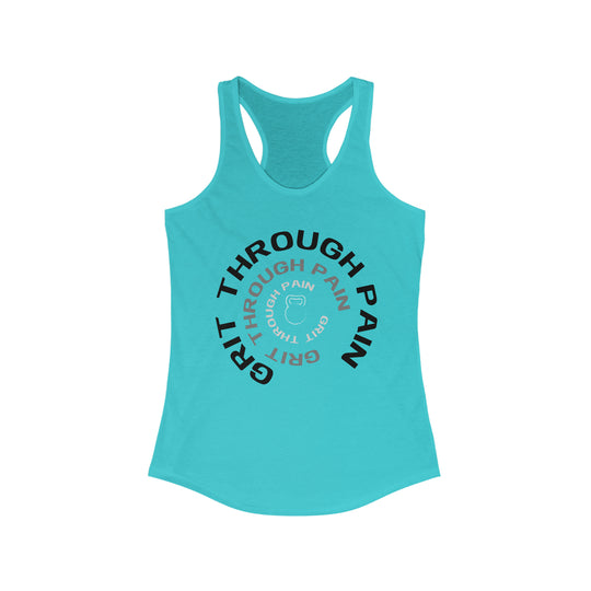 Grind Through The Pain - Women's Racerback Tank