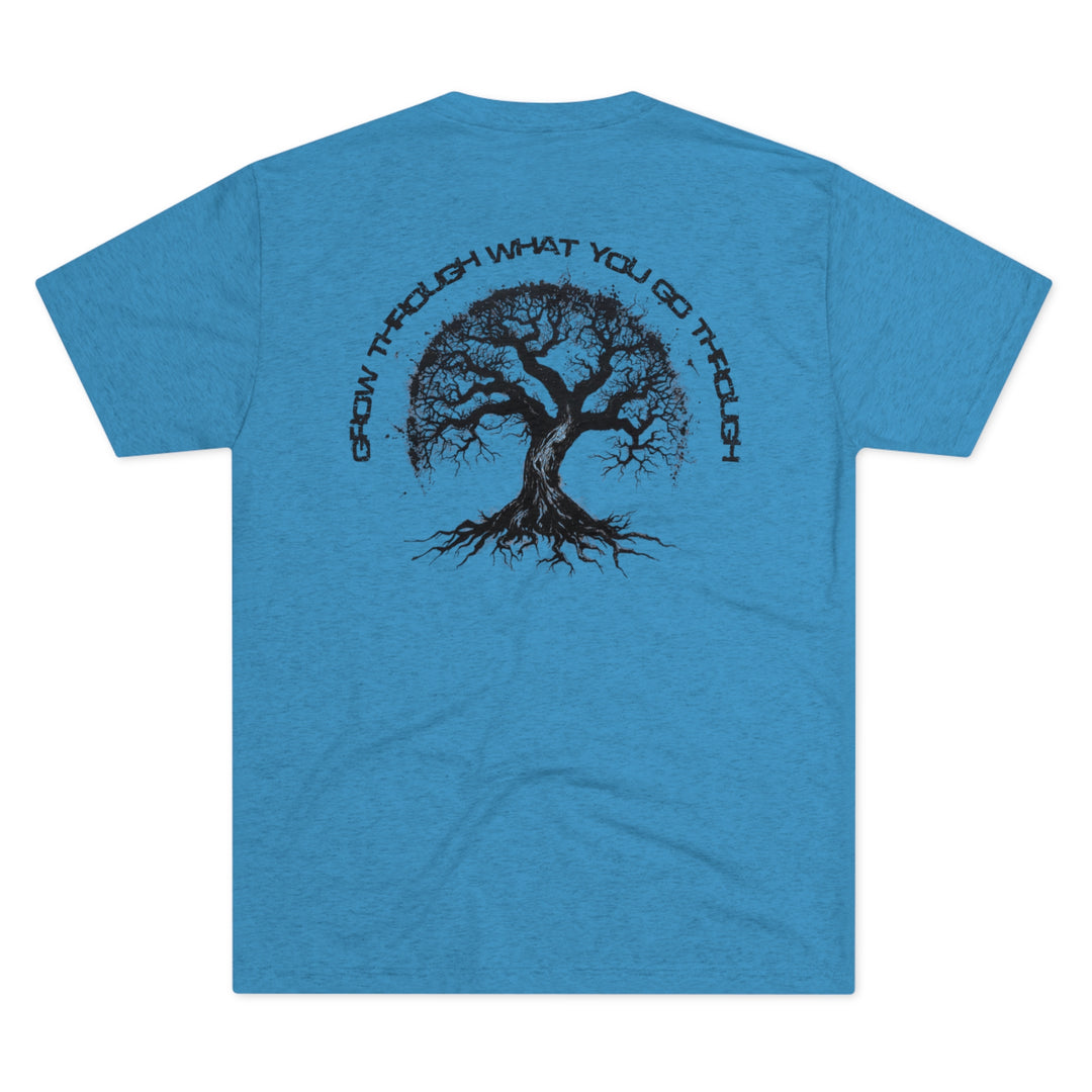 Grow Through It - Tri-Blend Crew Tee