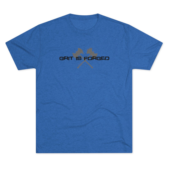 Grit Through Pain - Tri-Blend Crew Tee