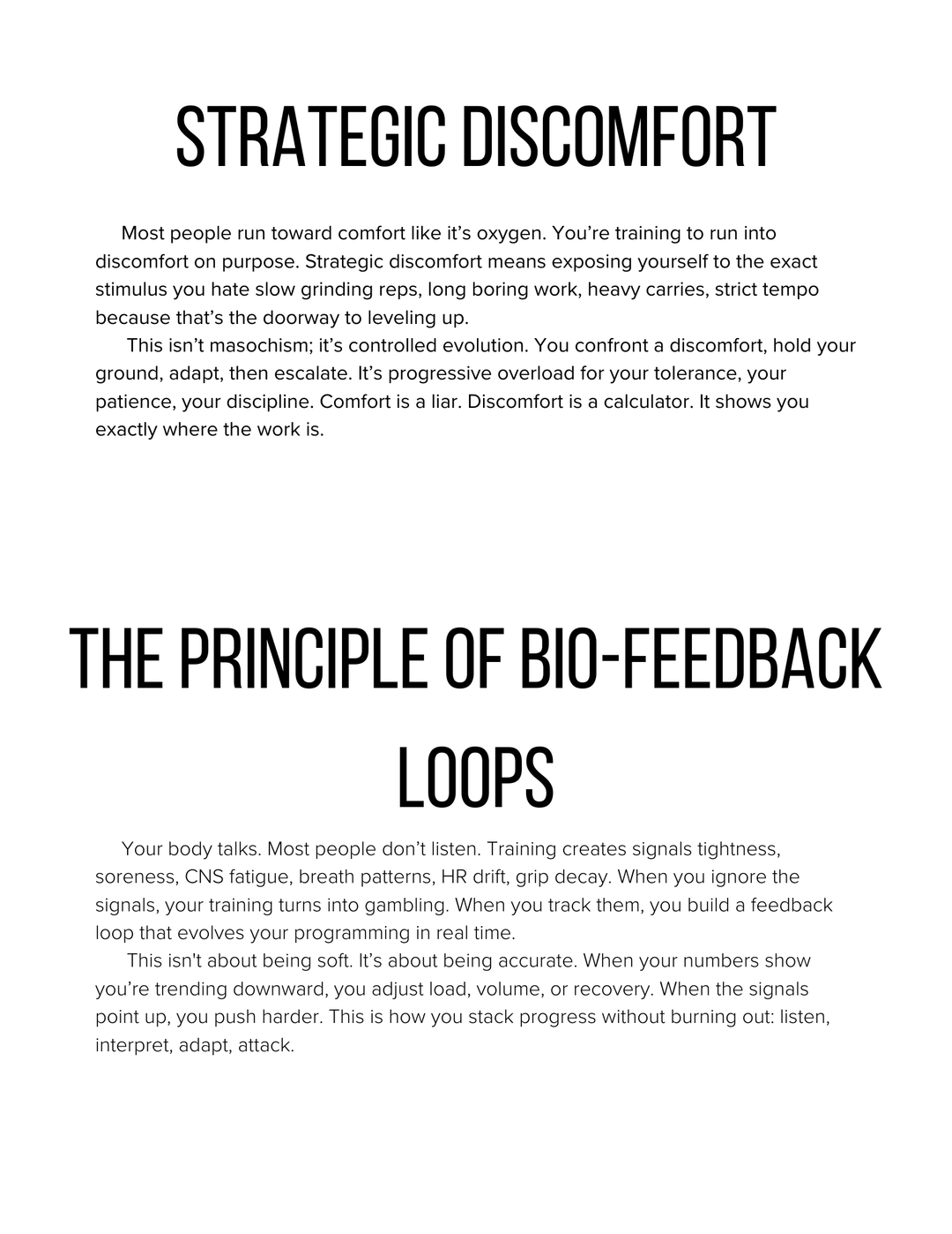 Forged Foundations: 5-Day Advanced Training Journal