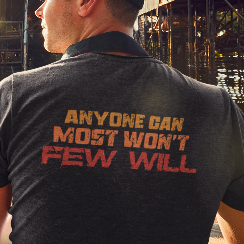 Few Will Tri-Blend Gym Shirt