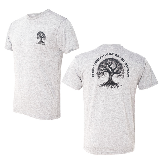 Grow Through It - Tri-Blend Crew Tee