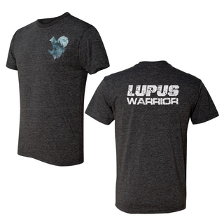 Lupus Warrior Wolf - Tri-Blend Crew Tee