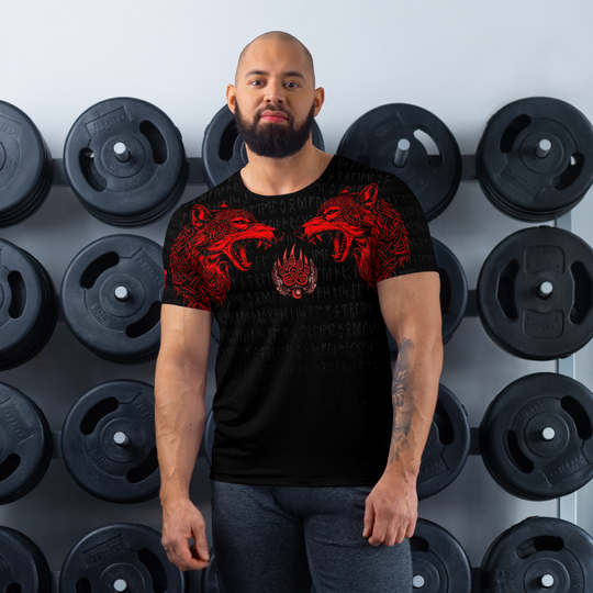 Viking Wolf Athletic Shirt