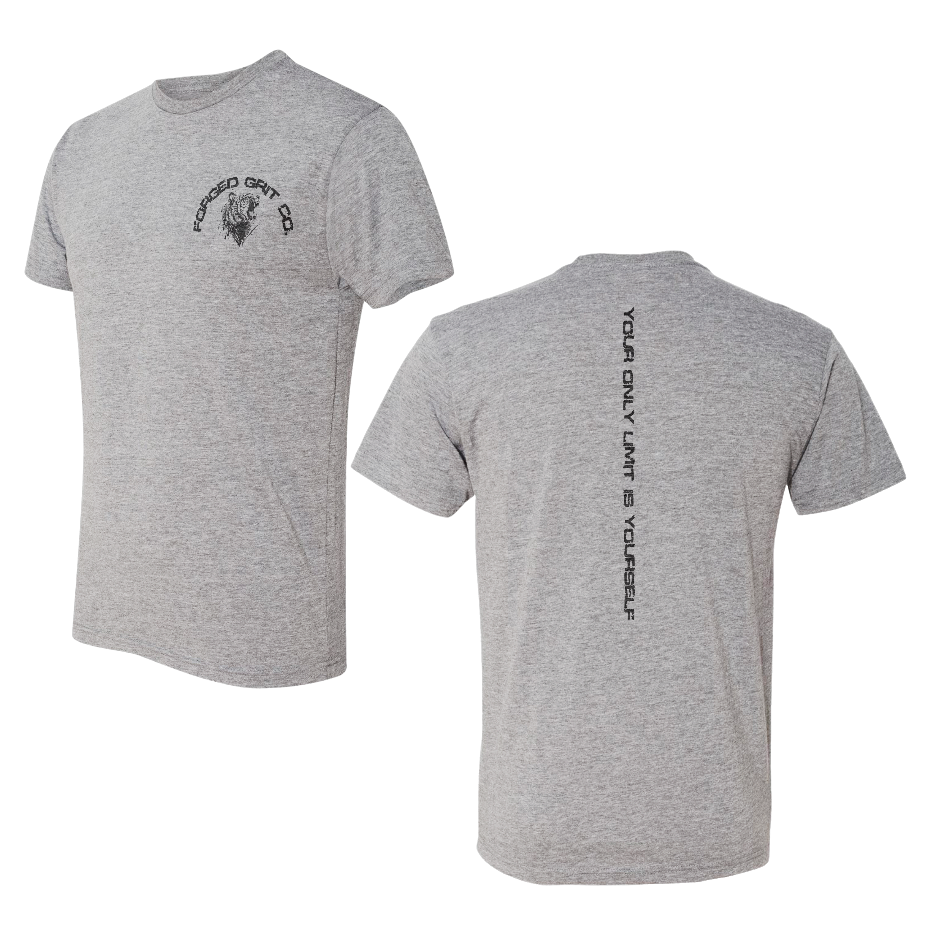 Your Only Limit Athletic Gym Shirt