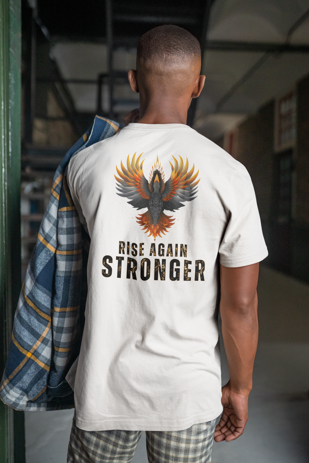 "Rise Again, Stronger" Tri-Blend Tee