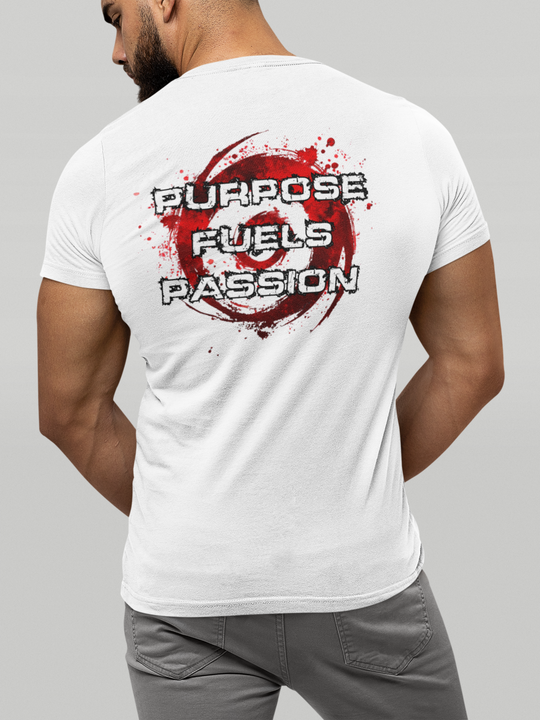 Purpose Fuels Passion - Tri-Blend Crew Tee