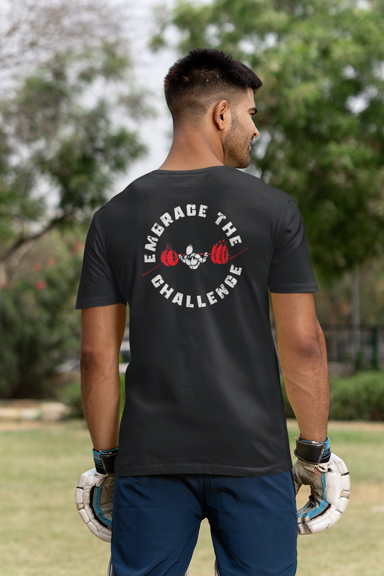 Athletic Tri-Blend Tee - Embrace the Challenge