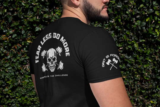 Fear Less Do More - Tri-Blend Crew Tee