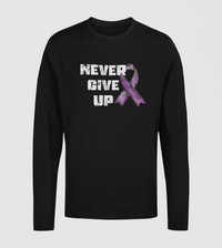Never Give Up - Long Sleeve Crewneck