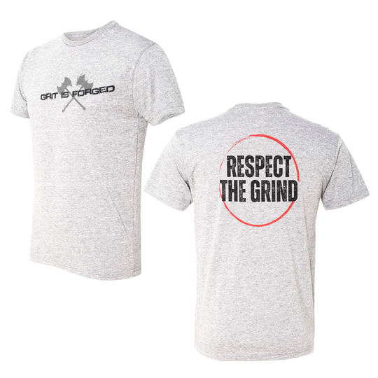 Respect The Grind - Tri-Blend Crew Tee