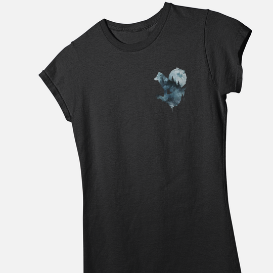 Lupus Warrior Wolf - Women's Triblend Tee